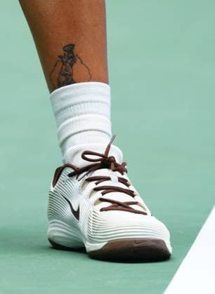 Carlos Alcaraz with a tattoo to mark his Australian Open wiin in 2026 2026 US Open, Day Two, USTA Billie Jean King National Tennis Center, New York, USA - 31 Aug 2026New York USTA Billie Jean King National T New York (NY) United States of America EDITORIAL USE ONLY No use with unauthorised audio, video, data, fixture lists, club league logos or live services. Online in-match use limited to 120 images, no video emulation. No use in betting, games or single club league player publications.  Copyright: xJavierxGarcia Shutterstockx 17124548ab