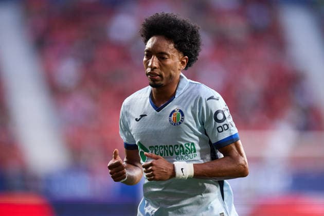 August 31, 2026, Pamplona, Navarra, Spain: Johan Mojica of Getafe CF looks on during the LaLiga EA Sports match between CA Osasuna and Getafe CF at El Sadar on August 31, 2026, in Pamplona, Spain. CA Osasuna V Getafe CF - LaLiga EA Sports  - ZUMAa181 20260831_zaa_a181_073 Copyright: xRicardoxLarreinax