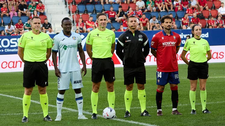 EASports LaLiga 2026-27: CA Osasuna vs. Getafe CF, a2-2, aa, a4, l14, a1, Pamplona Copyright: xx