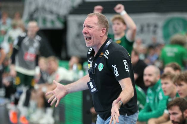 Handball, HBL2: SC DHfK Leipzig vs. GWD Minden, August 31, 2026; Head Coach Frank Carstens, SC DHfK Leipzig; Handball, 2nd Bundesliga, 2026–2027 season, Matchday 1: SC DHfK Leipzig vs. GWD Minden on August 31, 2026, at the Quarterback Immobilien Arena in Leipzig Copyright: xBEAUTIFULxSPORTS JanxKaeferx