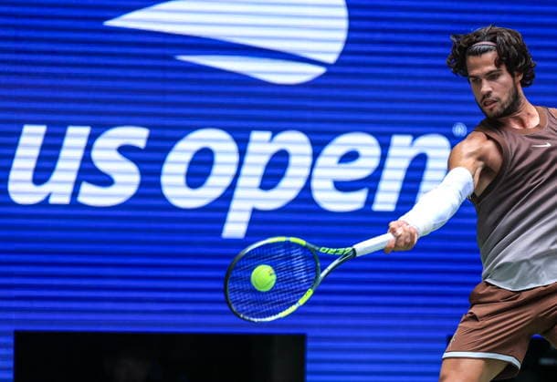 US Open tennis tournament - Day 2 Carlos Alcaraz of Spain in action against Roman Safiullin of Russia during the Men s Singles first round tennis match of the US Open Tennis Championships, in Flushing Meadows, New York, USA, 31 August 2026. FLUSHING MEADOWS NEW YORK United States  Copyright: xCRISTOBALxHERRERA-ULASHKEVICHx