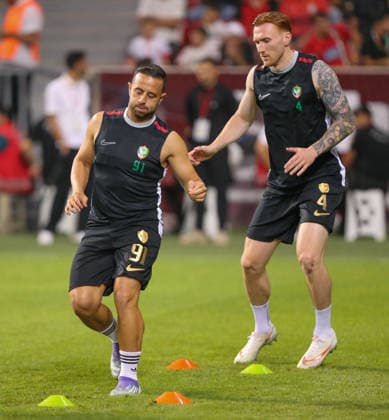 Amed Sportif Faaliyetler v Trabzonspor - Turkish Super Lig DIYARBAKIR, TURKIYE - AUGUST 31: Players of Amed Sportif Faaliyetler warm up ahead of the Turkish Super Lig Week 3 match between Amed Sportif Faaliyetler and Trabzonspor at Diyarbakir Stadium in Diyarbakir, Turkiye, on August 31, 2026. Osman Bilgin Anadolu Diyarbakir Turkey. Editorial use only. Please get in touch for any other usage.  Copyright: x2026xAnadoluxOsmanxBilginx