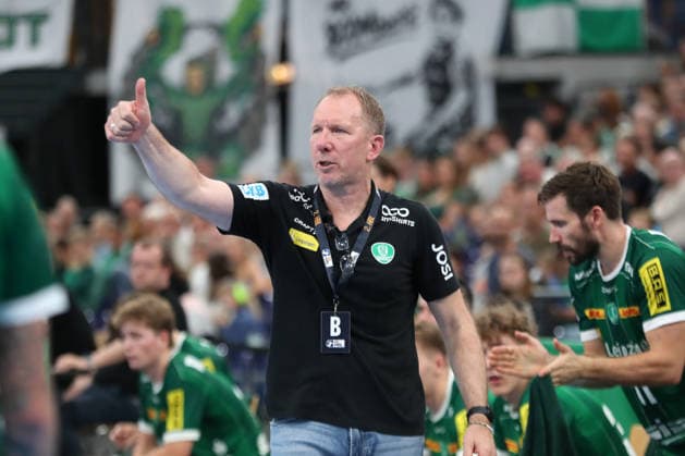 Handball, HBL2: SC DHfK Leipzig vs. GWD Minden, August 31, 2026; Head Coach Frank Carstens, SC DHfK Leipzig; Handball, 2nd Bundesliga, 2026–2027 season, Matchday 1: SC DHfK Leipzig vs. GWD Minden on August 31, 2026, at the Quarterback Immobilien Arena in Leipzig Copyright: xBEAUTIFULxSPORTS JanxKaeferx