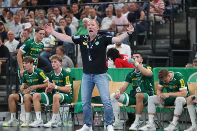 Handball, HBL2: SC DHfK Leipzig vs. GWD Minden, August 31, 2026; Head Coach Frank Carstens, SC DHfK Leipzig; Handball, 2nd Bundesliga, 2026–2027 season, Matchday 1: SC DHfK Leipzig vs. GWD Minden on August 31, 2026, at the Quarterback Immobilien Arena in Leipzig Copyright: xBEAUTIFULxSPORTS JanxKaeferx