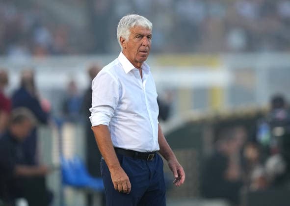 US Lecce v AS Roma - Serie A 2026 27 Gian Piero Gasperini, head coach of AS Roma, watches the Serie A match between US Lecce and AS Roma in Lecce, Italy, on August 31, 2026. Lecce Italy  Copyright: xGabrielexMaricchiolox originalFilename:maricchiolo-usleccev260831_npTJy.jpg