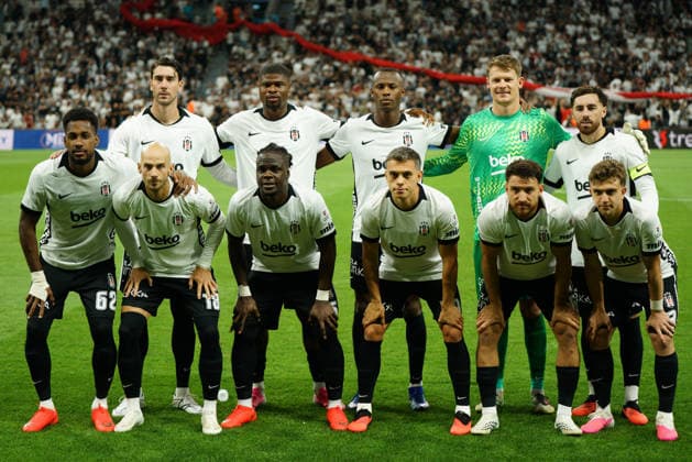 August 31, 2026, Besiktas, Istanbul, Turkey: Besiktas pose for photo before the Turkish Super League 2026 27 match between Besiktas vs Corum at Besiktas Park in Istanbul, Turkey, on August 31, 2026. Turkish Super League 2026 27 - Besiktas Vs Corum  - ZUMAu194 20260831_zip_u194_009 Copyright: xTolgaxUluturkx