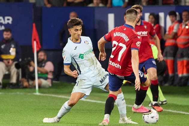 EASports LaLiga 2026-27: CA Osasuna vs. Getafe CF, Matchday 11, Round 27, Pamplona Copyright: xx