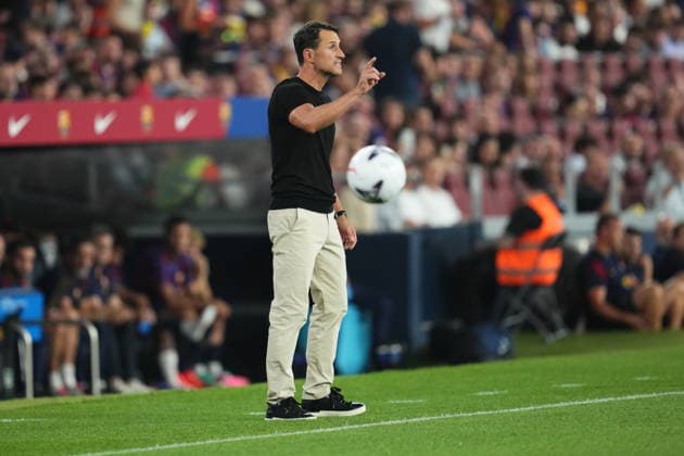 La Liga EA Sports match between FC Barcelona, Barca and Rayo Vallecano played at Spotify Camp Nou Stadium on 31 Aug 2026 in Barcelona, Spain. (Photo by Bagu Blanco PRESSINPHOTO) Copyright: xBaguxBlancox xPRESSINPHOTOx