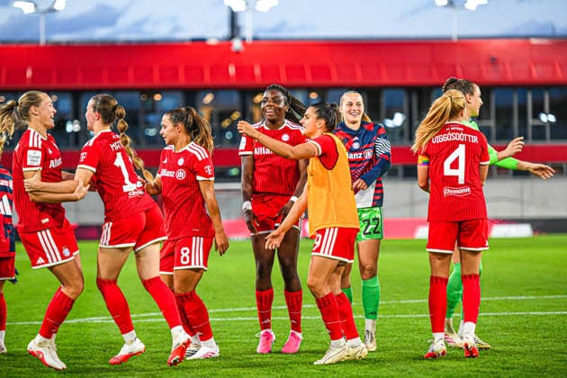 31.08.2026, München, Deutschland. Google Pixel Frauen-Bundesliga: FC Bayern München Frauen gegen 1. FSV Mainz 05 Frauen am FC Bayern Campus. Erstes Heimspiel des FC Bayern München in der Saison 2026 27. Jovana Damnjanovic (FC Bayern Frauen) *** August 31, 2026, Munich, Germany Google Pixel Women s Bundesliga: FC Bayern Munich Women vs. 1. FSV Mainz 05 Women at the FC Bayern Campus FC Bayern Munich s first home game of the 2026–27 season Jovana Damnjanovic FC Bayern Women
