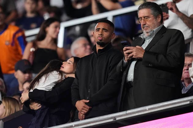 FC Barcelona, Barca v Rayo Vallecano de Madrid - LaLiga EA Sports 2026 27 Grabiel Jesus new player of FC Brcelona during the LaLiga EA Sports 2026 27 match between FC Barcelona and Rayo Vallecano de Madrid at Spotify Camp Nou on August 31, 2026 in Barcelona, Spain. Barcelona Spain  Copyright: xJosexBretonx originalFilename:bretonhernandez-fcbarcel260831_npy36.jpg