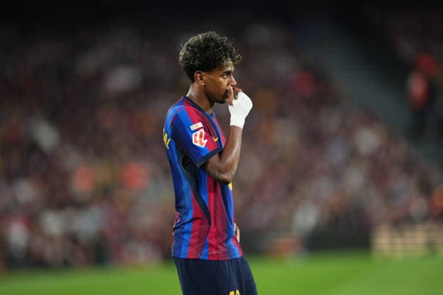La Liga EA Sports match between FC Barcelona, Barca and Rayo Vallecano played at Spotify Camp Nou Stadium on 31 Aug 2026 in Barcelona, Spain. (Photo by Bagu Blanco PRESSINPHOTO) Copyright: xBaguxBlancox xPRESSINPHOTOx