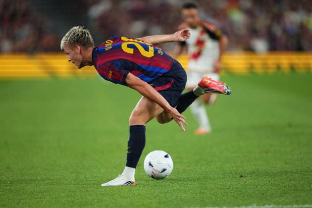 La Liga EA Sports match between FC Barcelona, Barca and Rayo Vallecano played at Spotify Camp Nou Stadium on 31 Aug 2026 in Barcelona, Spain. (Photo by Bagu Blanco PRESSINPHOTO) Copyright: xBaguxBlancox xPRESSINPHOTOx