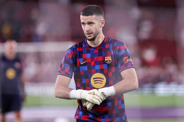 August 31, 2026, Barcelona, Barcelona, Spain: Joan Garcia of FC Barcelona, Barca looks on during the Spanish league, LaLiga EA Sports, football match played between FC Barcelona and Rayo Vallecano at Spotify Camp Nou stadium on August 31, 2026 in Barcelona, Spain. FC Barcelona V Rayo Vallecano - LaLiga EA Sports  - ZUMAa181 20260831_zaa_a181_101 Copyright: xJavierxBorregox