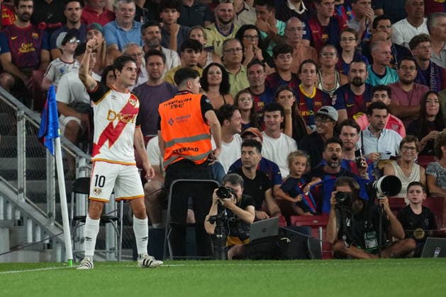 La Liga EA Sports match between FC Barcelona, Barca and Rayo Vallecano played at Spotify Camp Nou Stadium on 31 Aug 2026 in Barcelona, Spain. (Photo by Bagu Blanco PRESSINPHOTO) Copyright: xBaguxBlancox xPRESSINPHOTOx