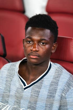 Spanish LaLiga EA Sports FC Barcelona, Barca v Rayo Vallecano in Barcelona, Spain. FC Barcelona player Bisiwu (27) on the stands during LaLiga EA Sports match between FC Barcelona and Rayo Vallecano in Spotify Camp Nou, Barcelona, Spain, on August 31, 2026. Barcelona Spotify Camp Nou Barcelona Spain
