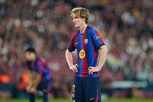 ESP: FC Barcelona, Barca - Rayo Vallecano. La Liga EA Sports. Matchday 3. Anthony Gordon of FC Barcelona during the La Liga EA Sports match between FC Barcelona and Rayo Vallecano played at Spotify Camp Nou Stadium on 31 Aug 2026 in Barcelona, Spain. kpng Copyright: xSergioxRuizx xPRESSINPHOTOx PS_2627_BAR_RAY_019