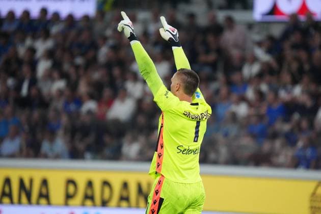 SOCCER - Serie A - Atalanta BC vs. Bologna FC Photo by IPA ABACAPRESS.COM87981360 - Lukasz Skorupski, during the Italian Serie A soccer match between Atalanta BC and Bologna FC 1909 at New Balance Arena in Bergamo on August 31, 2026. During the Atalanta BC vs. Bologna FC Italian Serie A soccer match in Bergamo, Italy, on August 31, 2026 Bergamo Italy  Copyright: xIPAxSport ABACAx
