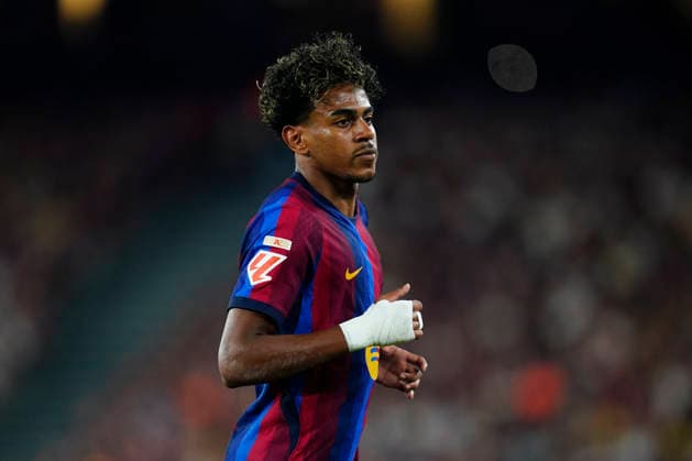 ESP: FC Barcelona, Barca - Rayo Vallecano. La Liga EA Sports. Matchday 3. Lamine Yamal of FC Barcelona during the La Liga EA Sports match between FC Barcelona and Rayo Vallecano played at Spotify Camp Nou Stadium on 31 Aug 2026 in Barcelona, Spain. kpng Copyright: xSergioxRuizx xPRESSINPHOTOx PS_2627_BAR_RAY_020