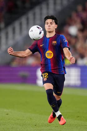 FC Barcelona, Barca v Rayo Vallecano de Madrid - LaLiga EA Sports 2026 27 Xavi Espart right-back of Barcelona and Spain during the LaLiga EA Sports 2026 27 match between FC Barcelona and Rayo Vallecano de Madrid at Spotify Camp Nou on August 31, 2026 in Barcelona, Spain. Barcelona Spain  Copyright: xJosexBretonx originalFilename:bretonhernandez-fcbarcel260831_npoyp.jpg