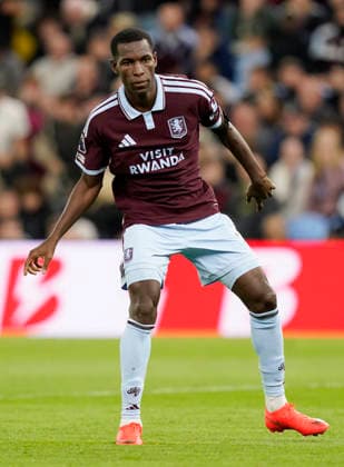 Birmingham, England, 31st August 2026. Nicolas Jackson of Aston Villa during the Aston Villa vs Arsenal Premier League match at Villa Park, Birmingham. Picture credit should read: Andrew Yates Sportimage EDITORIAL USE ONLY. No use with unauthorised audio, video, data, fixture lists, club league logos or live services. Online in-match use limited to 120 images, no video emulation. No use in betting, games or single club league player publications. SPI_036_AY_Villa_Arsenal SPI-4946-0036