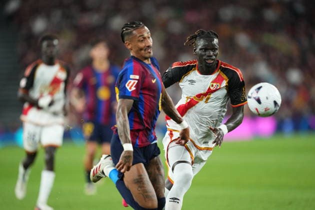 La Liga EA Sports match between FC Barcelona, Barca and Rayo Vallecano played at Spotify Camp Nou Stadium on 31 Aug 2026 in Barcelona, Spain. (Photo by Bagu Blanco PRESSINPHOTO) Copyright: xBaguxBlancox xPRESSINPHOTOx