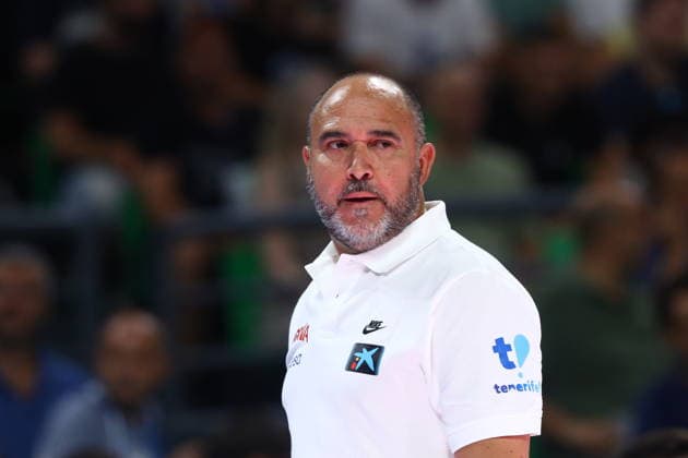 FIBA World Cup European Qualifiers - Greece vs Spain - Chus Mateo coach of Spain during the FIBA World Cup European Qualifiers 2nd round group I basketball match between Greece and spainl held at Telekom Center Athens, Greece, on 31 August 2026. IMAGO ONE INCH PRODUCTIONS ATHENS GREECE Copyright: xOnexInchxProductionsx 7070916