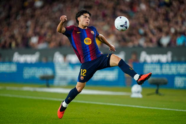 ESP: FC Barcelona, Barca - Rayo Vallecano. La Liga EA Sports. Matchday 3. Xavi Espart of FC Barcelona during the La Liga EA Sports match between FC Barcelona and Rayo Vallecano played at Spotify Camp Nou Stadium on 31 Aug 2026 in Barcelona, Spain. kpng Copyright: xSergioxRuizx xPRESSINPHOTOx PS_2627_BAR_RAY_032