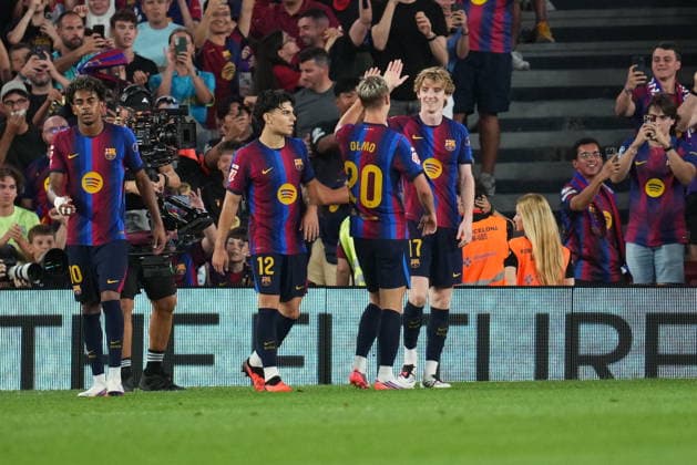 La Liga EA Sports match between FC Barcelona, Barca and Rayo Vallecano played at Spotify Camp Nou Stadium on 31 Aug 2026 in Barcelona, Spain. (Photo by Bagu Blanco PRESSINPHOTO) Copyright: xBaguxBlancox xPRESSINPHOTOx