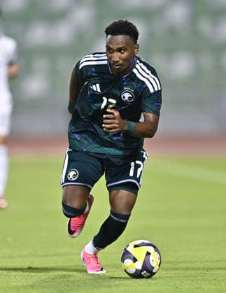 Saudi Arabia V Hong Kong, China - AFC U20 Asian Cup China 2027 Qualifiers Salem Abdullah of Saudi Arabia compete during the AFC U20 Asian Cup China 2027 Qualifiers match between Saudi Arabia V Hong Kong, China at Hamad Bin Khalifa Stadium in Doha, Qatar, on August 31, 2026. DOHA Qatar Copyright: xNOUSHADx