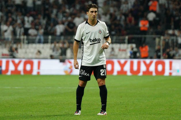 August 31, 2026, Besiktas, Istanbul, Turkey: Fabio Miretti (C) of Besiktas looks on during the Turkish Super League 2026 27 match between Besiktas vs Corum at Besiktas Park in Istanbul, Turkey, on August 31, 2026. Besiktas Turkey - ZUMAu194 20260831_zip_u194_035 Copyright: xTolgaxUluturkx