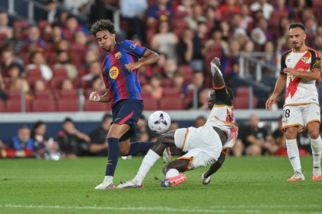 FC Barcelona, Barca v RAYO VALLECANO SPOTIFY CAMP NOU. BARCELONA Aug 31,2026 FC BARCELONA vs RAYO VALLECANO AUG 31, 2026 Lamine Yamal (10) of FC Barcelona during the match between FC Barcelona and Rayo Vallecano corresponding to the three day of La Liga EA Sports at at Spotify Camp Nou in Barcelona, Spain. Barcelona ESP Copyright: xS.xRosx