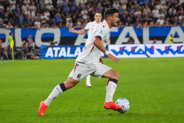 SOCCER - Serie A - Atalanta BC vs. Bologna FC Photo by IPA ABACAPRESS.COM87984863 - Riccardo Orsolini, during the Italian Serie A soccer match between Atalanta BC and Bologna FC 1909 at New Balance Arena in Bergamo on August 31, 2026. During the Atalanta BC vs. Bologna FC Italian Serie A soccer match in Bergamo, Italy, on August 31, 2026 Bergamo Italy  Copyright: xIPAxSport ABACAx