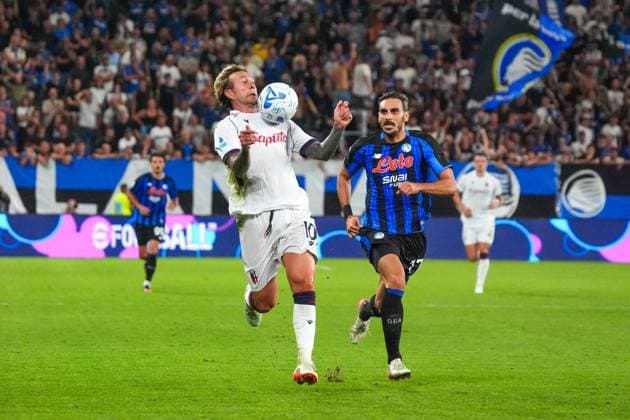 SOCCER - Serie A - Atalanta BC vs. Bologna FC Photo by IPA ABACAPRESS.COM87984975 - Federico Bernardeschi, during the Italian Serie A soccer match between Atalanta BC and Bologna FC 1909 at the New Balance Arena in Bergamo on August 31, 2026. During the Atalanta BC vs. Bologna FC Italian Serie A soccer match in Bergamo, Italy, on August 31, 2026 Bergamo Italy  Copyright: xIPAxSport ABACAx
