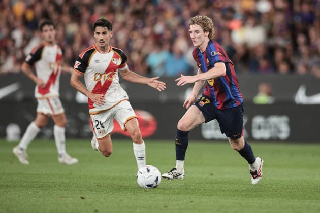 August 31, 2026, Barcelona, Catalonia, Spain: August 31th, 2026, Barcelona, Spain. FC Barcelona, Barca v Rayo Vallecano - LaLiga: .Anthony Gordon of FC Barcelona. FC Barcelona V Rayo Vallecano - LaLiga.August 31th  - ZUMAa178 20260831_aap_a178_024 Copyright: xJanxKolodziejx