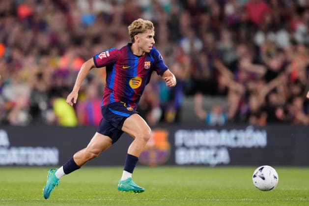 FC Barcelona, Barca v Rayo Vallecano de Madrid - LaLiga EA Sports 2026 27 Fermin Lopez central midfield of Barcelona and Spain during the LaLiga EA Sports 2026 27 match between FC Barcelona and Rayo Vallecano de Madrid at Spotify Camp Nou on August 31, 2026 in Barcelona, Spain. Barcelona Spain  Copyright: xJosexBretonx originalFilename:bretonhernandez-fcbarcel260831_npyHx.jpg