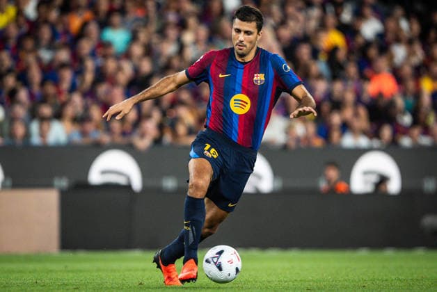 August 31, 2026, Barcelona, Spain, Spain: Rodrigo HERNANDEZ CASCANTE (Rodri) of Barcelona during the LaLiga match between FC Barcelona, Barca and Rayo Vallecano de Madrid at Spotify Camp Nou Stadium on August 31, 2026 in Barcelona, Spain. Barcelona Spain - ZUMAm308 20260831_zsp_m308_011 Copyright: xMatthieuxMirvillex