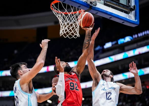 Basketball, World Cup qualifiers, Canada v Argentina