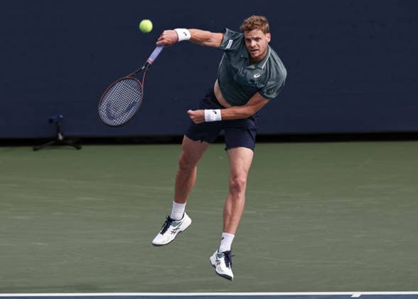 Yannick Hanfmann, U.S. Open Championships, Billie Jean King National Tennis Center, Flushing Meadows, New York, USA Copyright: xJuergenxHasenkopfx