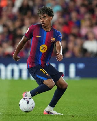 ESP: FC Barcelona, Barca - Rayo Vallecano. La Liga EA Sports. Matchday 3. Lamine Yamal of FC Barcelona during the La Liga EA Sports match between FC Barcelona and Rayo Vallecano played at Spotify Camp Nou Stadium on 31 Aug 2026 in Barcelona, Spain. kpng Copyright: xBaguxBlancox xPRESSINPHOTOx PS_2627_BAR_RAY_604
