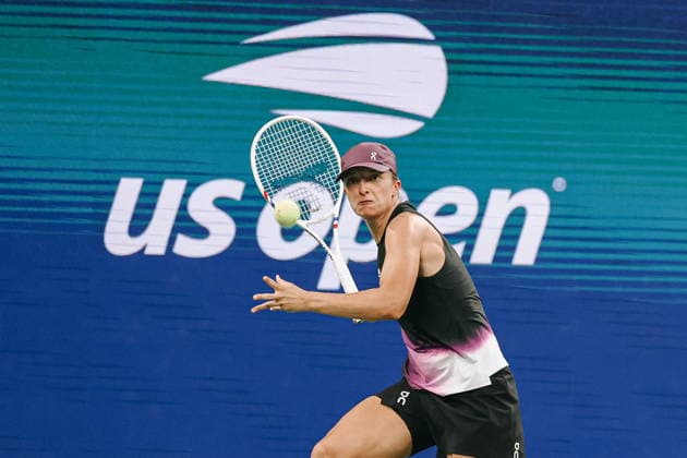 US Open tennis tournament - Day 2 epaselect Iga Swiatek of Poland in action against Xiyu Wang of China during the Women s Singles first round tennis match of the US Open Tennis Championships, in Flushing Meadows, New York, USA, 31 August 2026. FLUSHING MEADOWS NEW YORK United States  Copyright: xOLGAxFEDOROVAx
