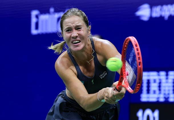 US Open tennis tournament - Day 2 epaselect Anastasia Zakharova of Russia in action against Naomi Osaka of Japan during their Women s Singles first round match at the US Open Tennis Championships in Flushing Meadows, New York, USA, 31 August 2026. FLUSHING MEADOWS NEW YORK United States  Copyright: xCRISTOBALxHERRERA-ULASHKEVICHx