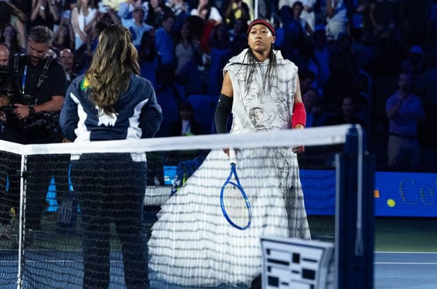 2026 US Open - Day 2 NEW YORK, NEW YORK - AUGUST 31: Naomi Osaka of Japan enters the court for her match against Anastasia Zakharova during the 2026 US Open - Day 2 at USTA Billie Jean King National Tennis Center on August 31, 2026 in New York, New York. New York USTA Billie Jean King National Tennis Center New York United States Copyright: xSusanxMullane ISIxPhotosx 9747