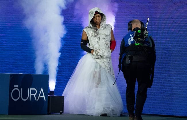2026 US Open - Day 2 NEW YORK, NEW YORK - AUGUST 31: Naomi Osaka of Japan enters the court for her match against Anastasia Zakharova during the 2026 US Open - Day 2 at USTA Billie Jean King National Tennis Center on August 31, 2026 in New York, New York. New York USTA Billie Jean King National Tennis Center New York United States Copyright: xSusanxMullane ISIxPhotosx 9747