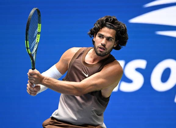 FLUSHING NY- AUGUST 31: Carlos Alcaraz Vs Roman Safiullin on Arthur Ashe Stadium during The US Open at the USTA Billie Jean King National Tennis Center on August 31, 2026 in Flushing Queens. Copyright: xmpi04x