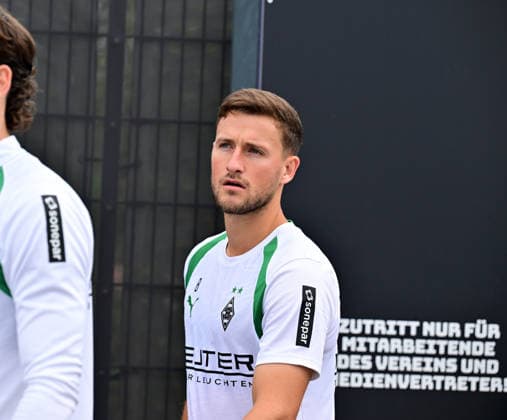 01.09.2026; Moenchengladbach; Fussball, Herren, Saison 2026 2027, Training Borussia Moenchengladbach Enzo Leopold (Gladbach) DFL regulations prohibit any use of photographs as image sequences and or quasi-video. ista-Borussia-Park Nordrhein-Westfalen Deutschland *** September 1, 2026, Mönchengladbach, Soccer, Men s, 2026–2027 Season, Borussia Mönchengladbach Training, Enzo Leopold, Gladbach. DFL regulations prohibit any use of photographs as image sequences and or quasi-video footage at Borussia Park, North Rhine-Westphalia, Germany