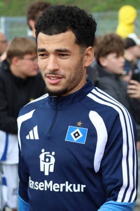 01.09.2026, xrekx, Fussball 1.Bundesliga, Hamburger SV - Training v.l. Zakaria El Ouahdi (Hamburger SV) Hamburg *** September 1, 2026, xrekx, Soccer, Bundesliga 1, Hamburger SV Training: Zakaria El Ouahdi, Hamburger SV, Hamburg