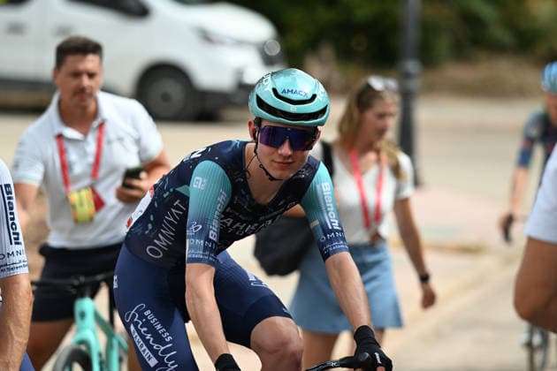 01-09-2026 Vuelta A Espana; Tappa 10 Alcaraz - Elche De La Sierra; 2026, Bahrain Victorious; Omrzel, Jakob; Alcaraz; 