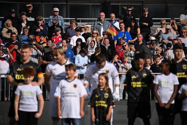 2026 Socca World Cup ** FOR EDITORIAL USE ONLY ** EDITORIAL USE ONLY ** Germany will face Indonesia at the Socca World Cup on September 1, 2026, in Essen. The Socca World Cup, the world championship in small-field soccer, will take place from August 28 to September 6 at Kennedyplatz in Essen, Germany. Essen, Germany. Copyright SocratesxTassos Copyright: SocratesxTassos doc87exh5d2i4l1got5tl3h ,EDITORIAL USE ONLY Copyright: SocratesxTassos