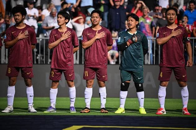 2026 Socca World Cup ** FOR EDITORIAL USE ONLY ** EDITORIAL USE ONLY ** Germany will face Indonesia at the Socca World Cup on September 1, 2026, in Essen. The Socca World Cup, the world championship in small-field soccer, will take place from August 28 to September 6 at Kennedyplatz in Essen, Germany. Essen, Germany. Copyright SocratesxTassos Copyright: SocratesxTassos doc87exh5li7a9x9230vek ,EDITORIAL USE ONLY Copyright: SocratesxTassos