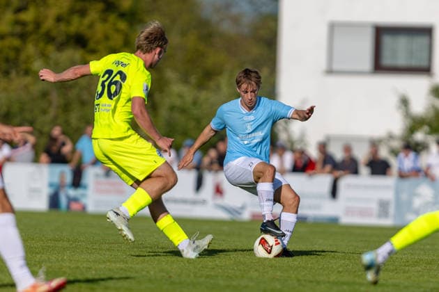 Head-to-Head: Top Scorers—Pascal Werba (TSGV Waldstetten), 23; Maximilian Vogel (SV Kickers Stuttgart), 36; GER; TSGV Waldstetten vs. SV Kickers Stuttgart; Soccer; League Cup; DB Regio wfv Cup; Men’s; Round of 16, 2026–2027 season, September 1, 2026, DFL and DFB regulations prohibit any use of photographs as image sequences and or quasi-video, GER, TSGV Waldstetten vs. SV Kickers Stuttgart, Soccer, Association Cup, DB Regio wfv Cup, Men’s, Round of 16, 2026–2027 Season, September 1, 2026, Waldstetten Copyright: xEibner-Pressefoto JanixPlessx EP_JPL